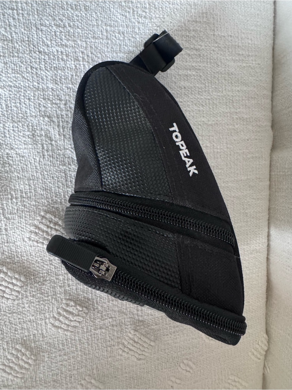 Topeak Aero Wedge Pack QuickClip Large Saddle Bag Black Cycling Bike Saddlebag